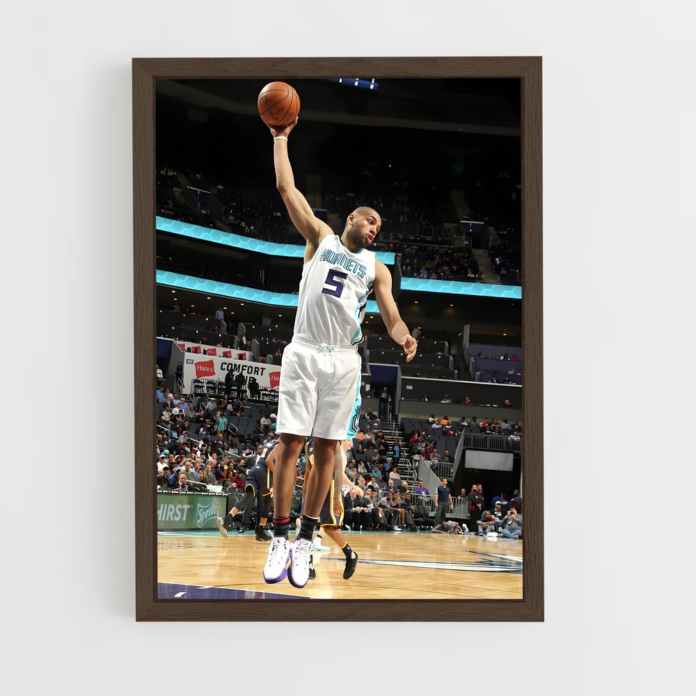 ap-nicolas batum-3 cadre Bois foncé
