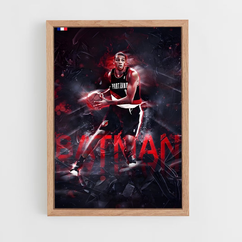 ap-nicolas batum-4 cadre Bois clair