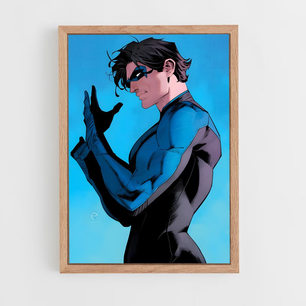 ap-nightwing-6 cadre Bois clair