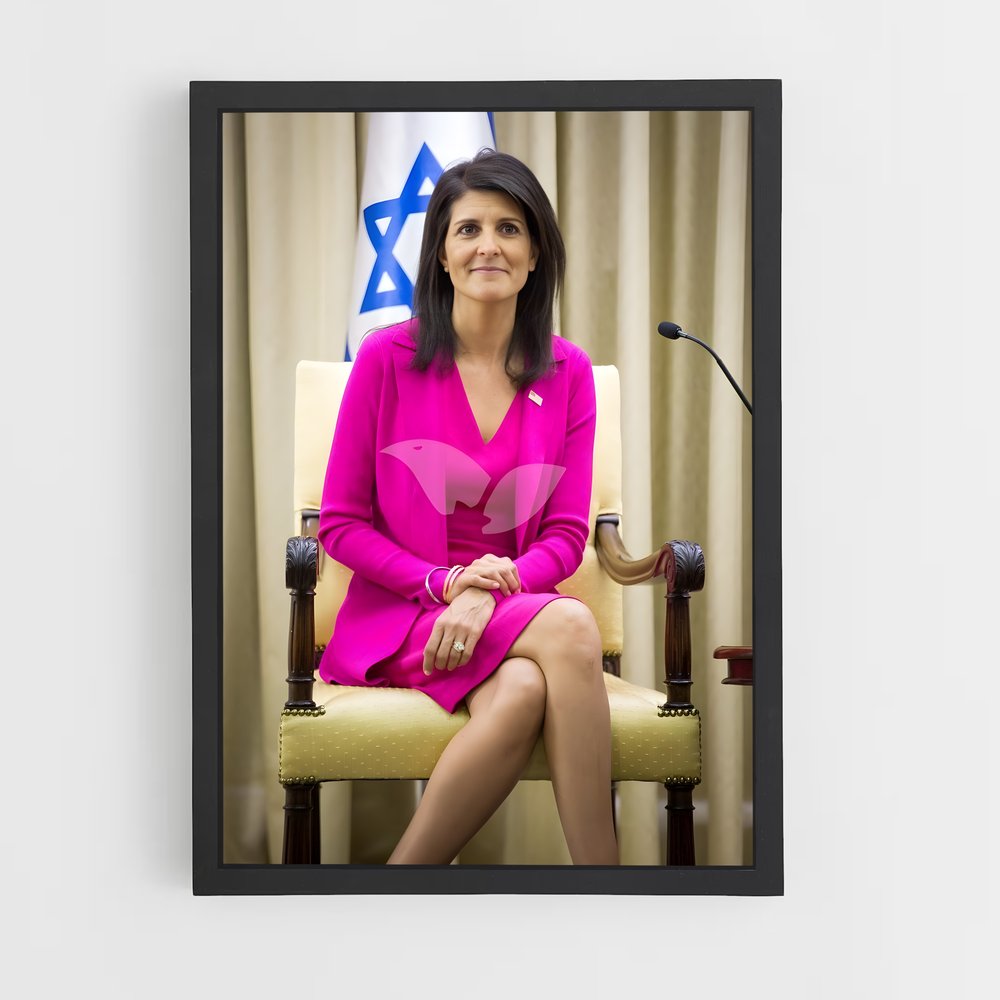 ap-nikki haley-2 cadre Noir