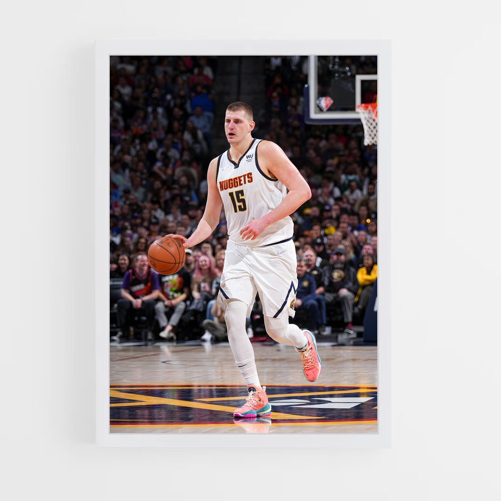 ap-nikola jokic-2 cadre Blanc