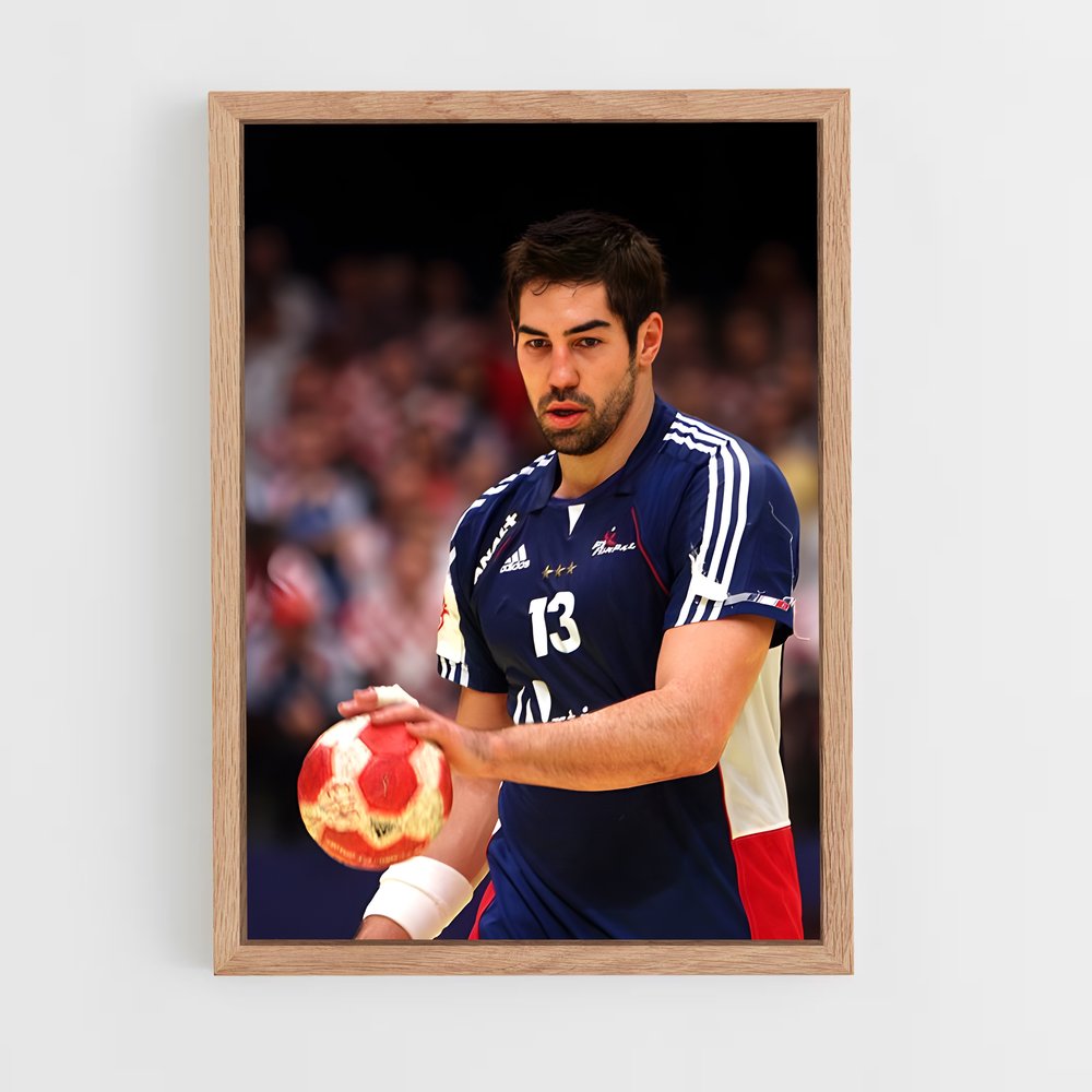 ap-nikola karabatic-1 cadre Bois clair