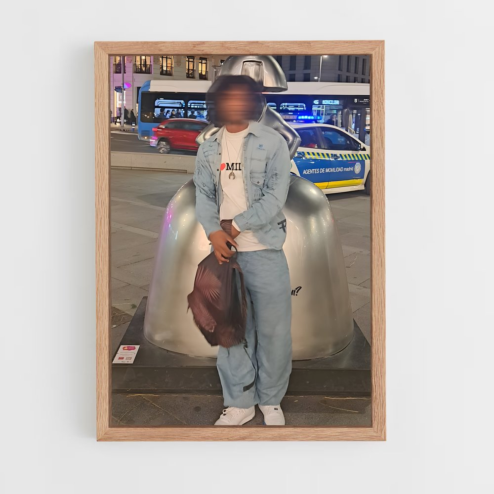 ap-nil ojeda-9 cadre Bois clair