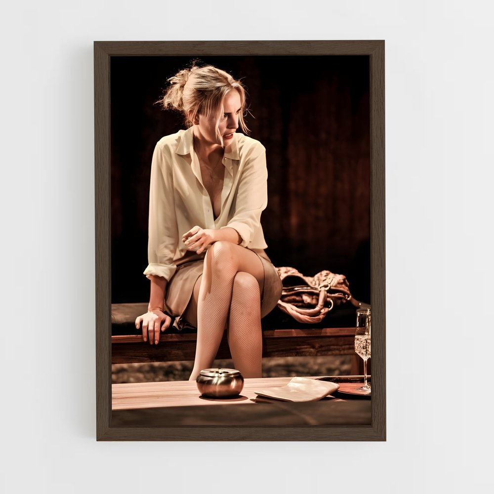 ap-nina hoss-1 cadre Bois foncé
