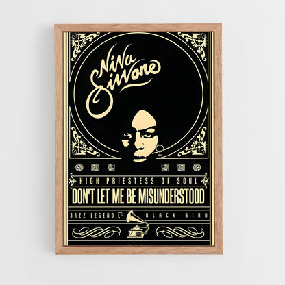 ap-nina simone-3 cadre Bois clair