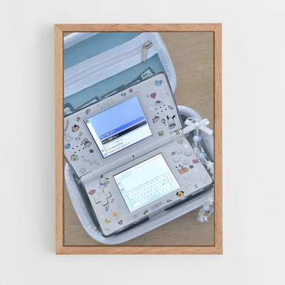 ap-nintendo 3ds-2 cadre Bois clair