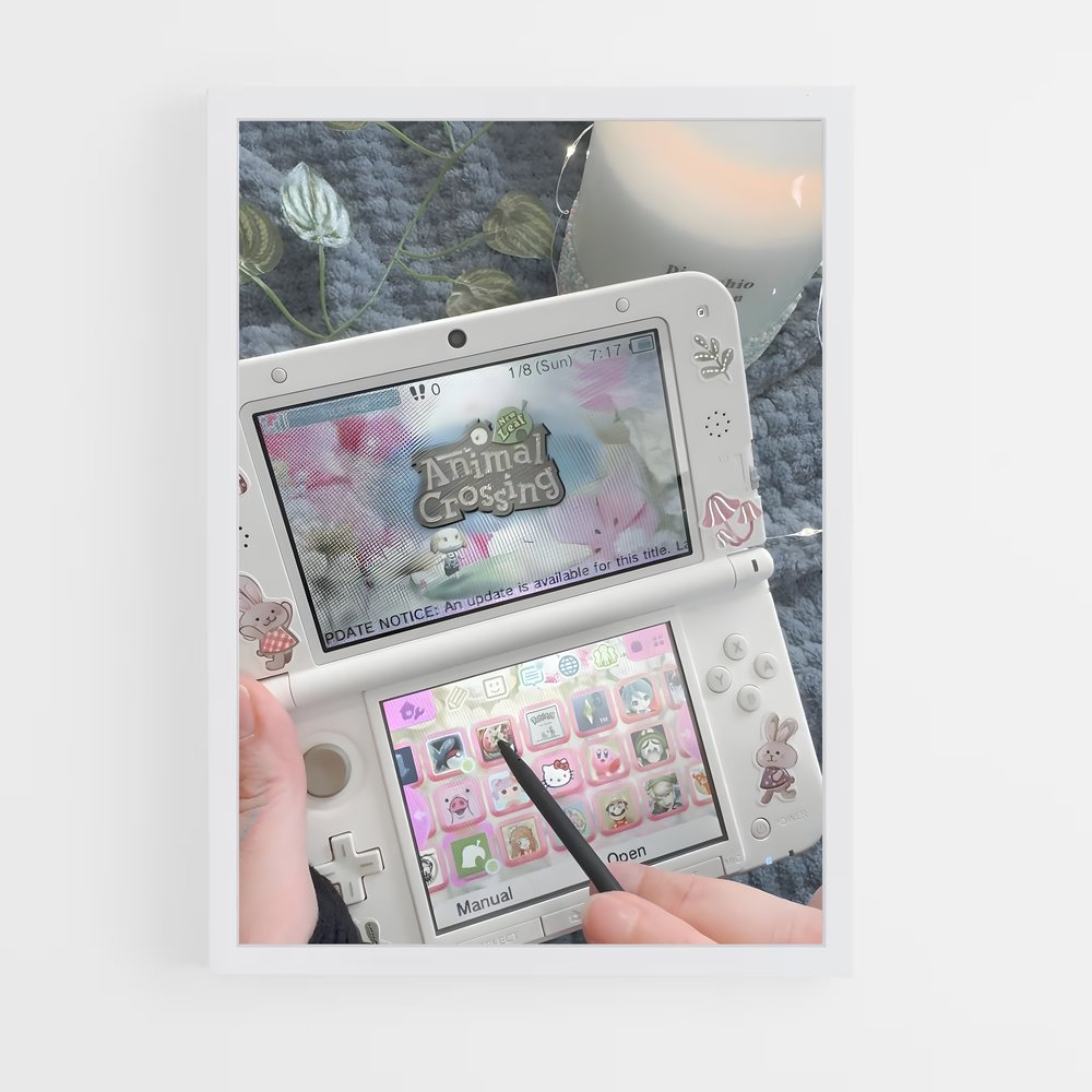 ap-nintendo 3ds-3 cadre Blanc