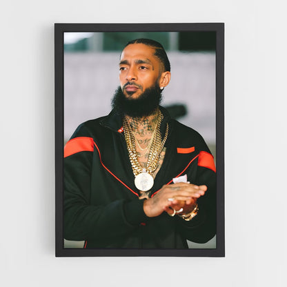 ap-nipsey hussle-3 cadre Noir