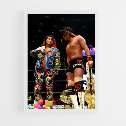 ap-njpw-6 cadre Blanc
