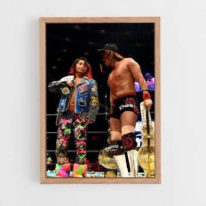 ap-njpw-6 cadre Bois clair