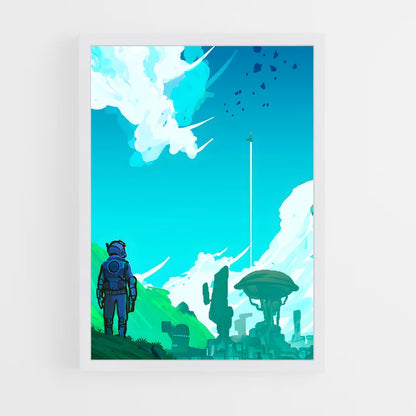 ap-no man sky-14 cadre Blanc