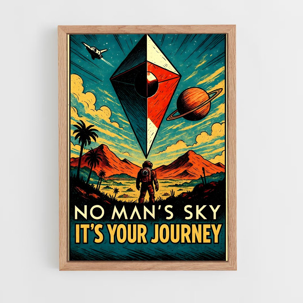 ap-no man sky-3 cadre Bois clair