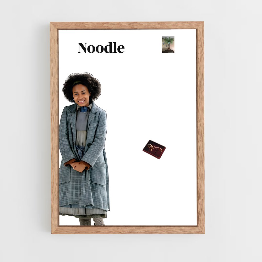 ap-noodle wonka-1 cadre Bois clair