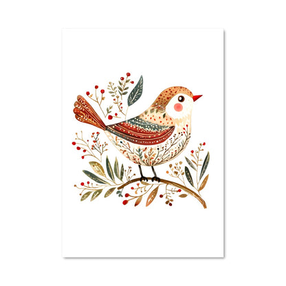Poster Oiseau des Baies