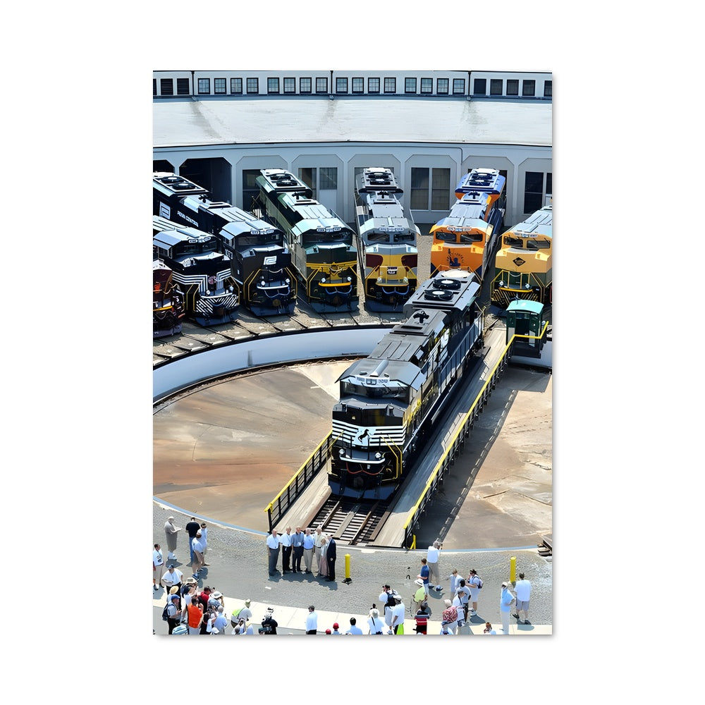 Poster Rassemblement Ferroviaire