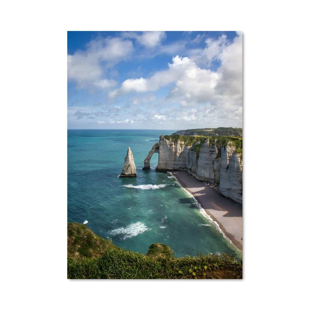 Poster Les Falaises de Port-en-Bessin