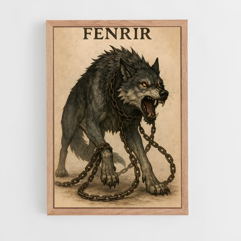 ap-norse mythology-2 cadre Bois clair