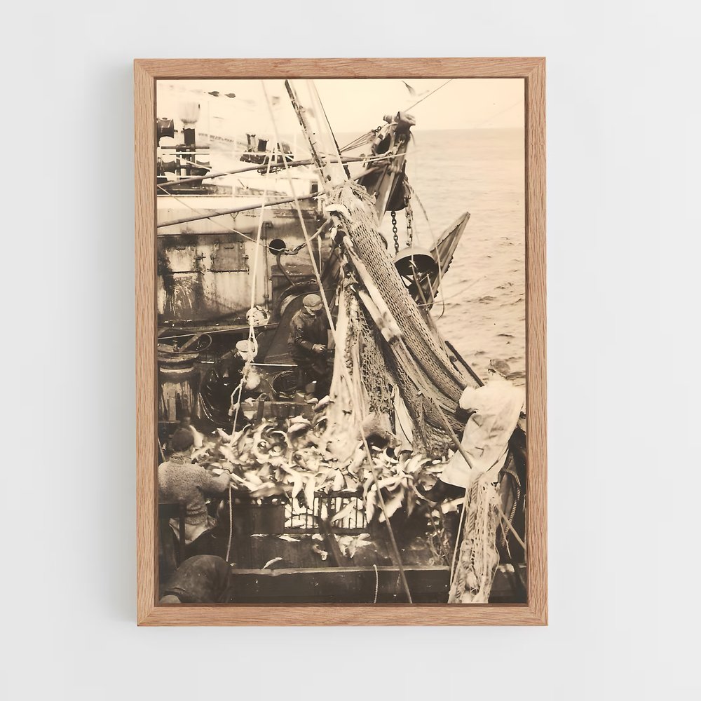 ap-north sea trawlers-1 cadre Bois clair
