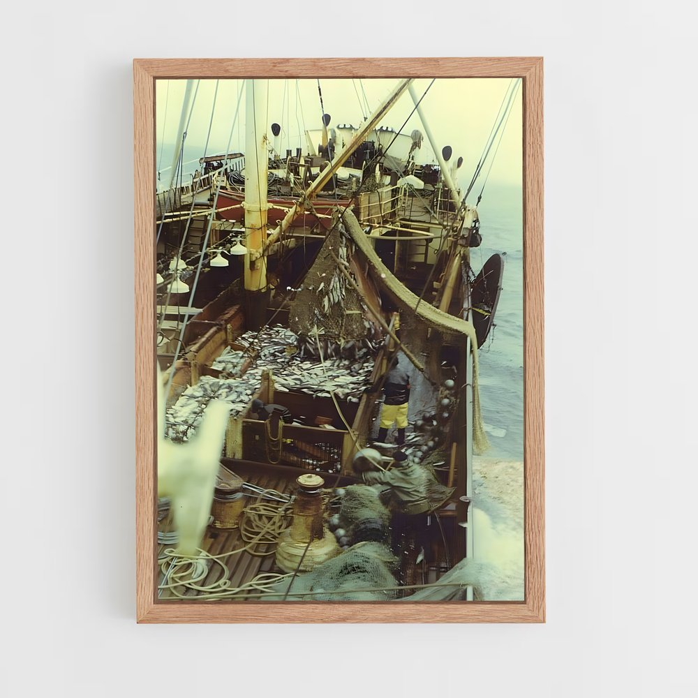 ap-north sea trawlers-4 cadre Bois clair