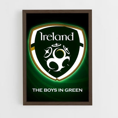 ap-northern ireland national football team-3 cadre Bois foncé