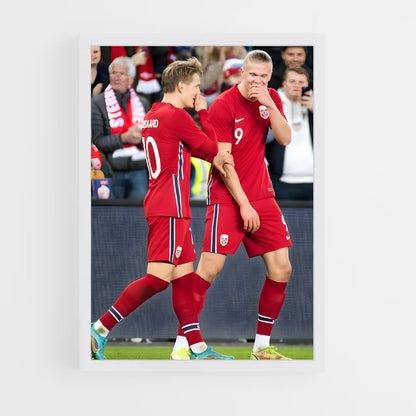 ap-norway national football team-1 cadre Blanc
