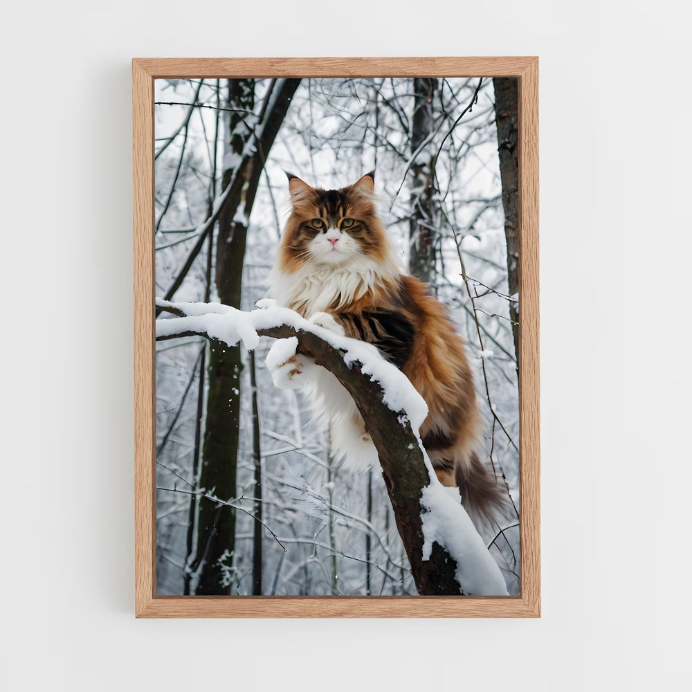 ap-norwegian forest cat-6 cadre Bois clair