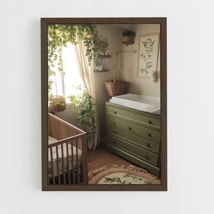ap-nursery-3 cadre Bois foncé