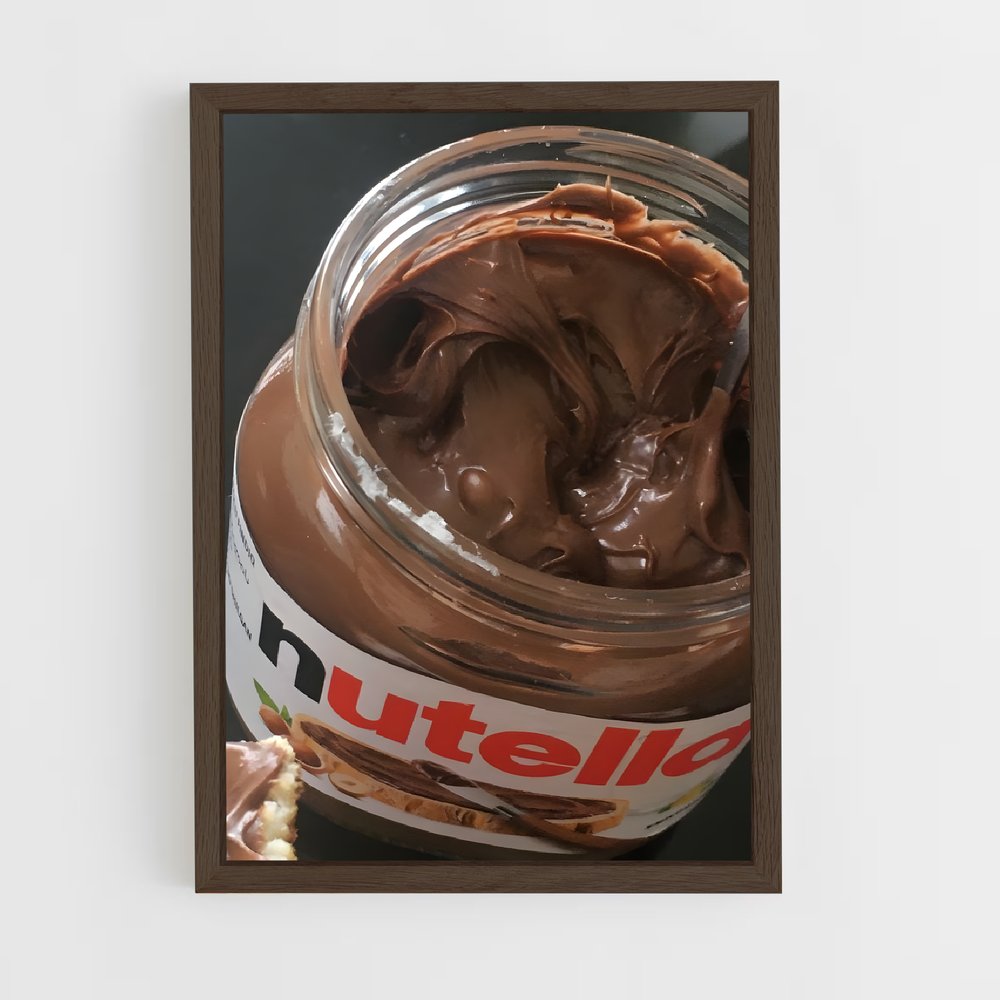 ap-nutella-1 cadre Bois foncé