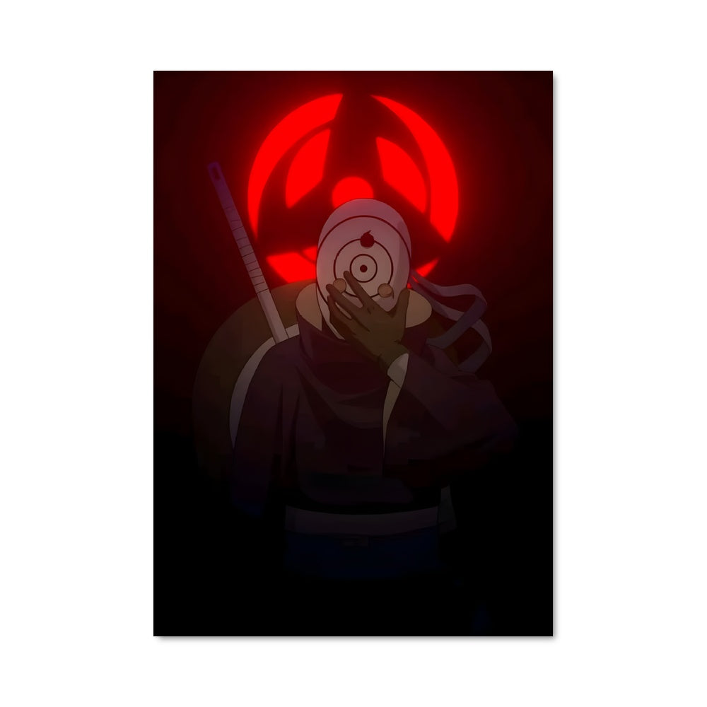 Poster Obito en Lumière Rouge