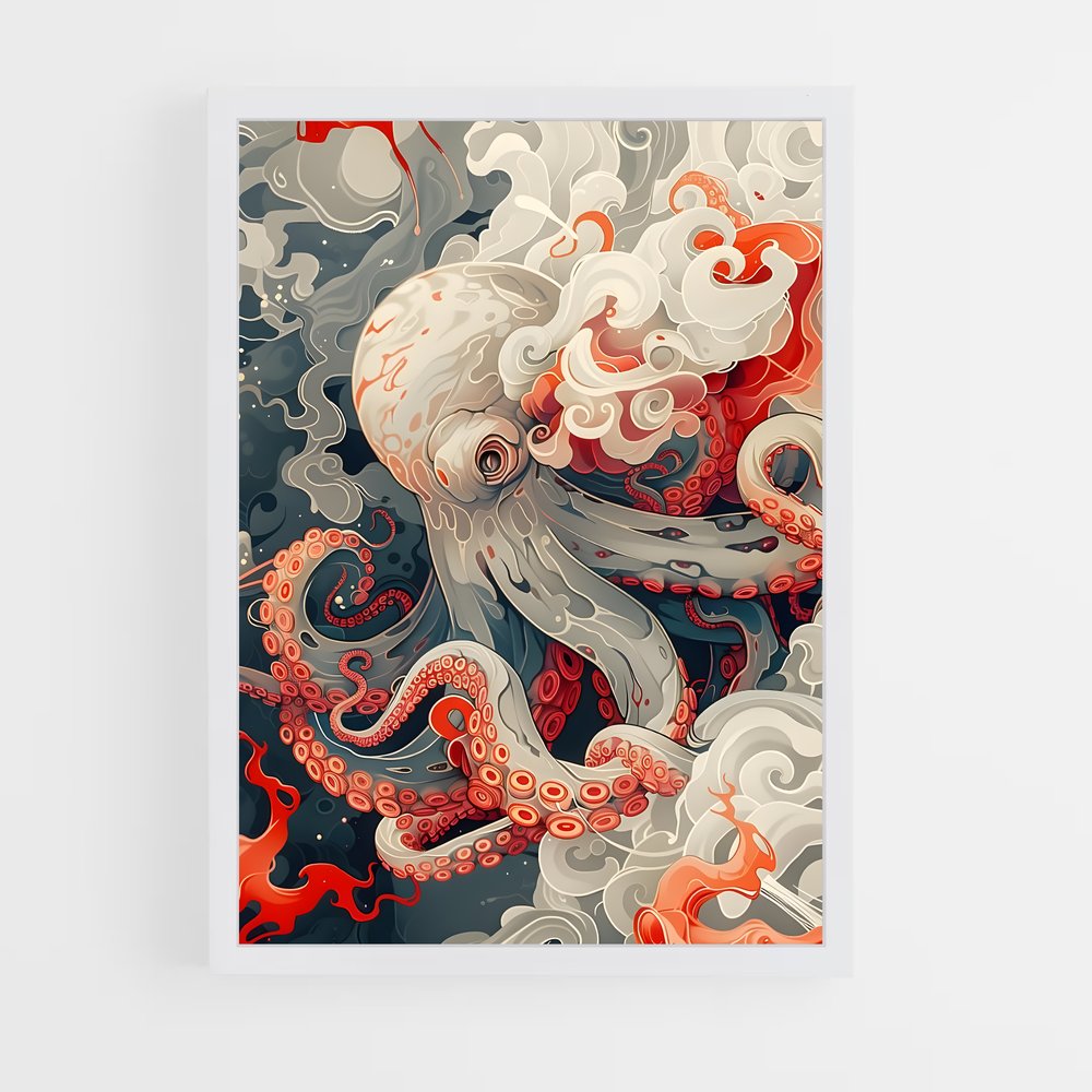 ap-octopus-10 cadre Blanc