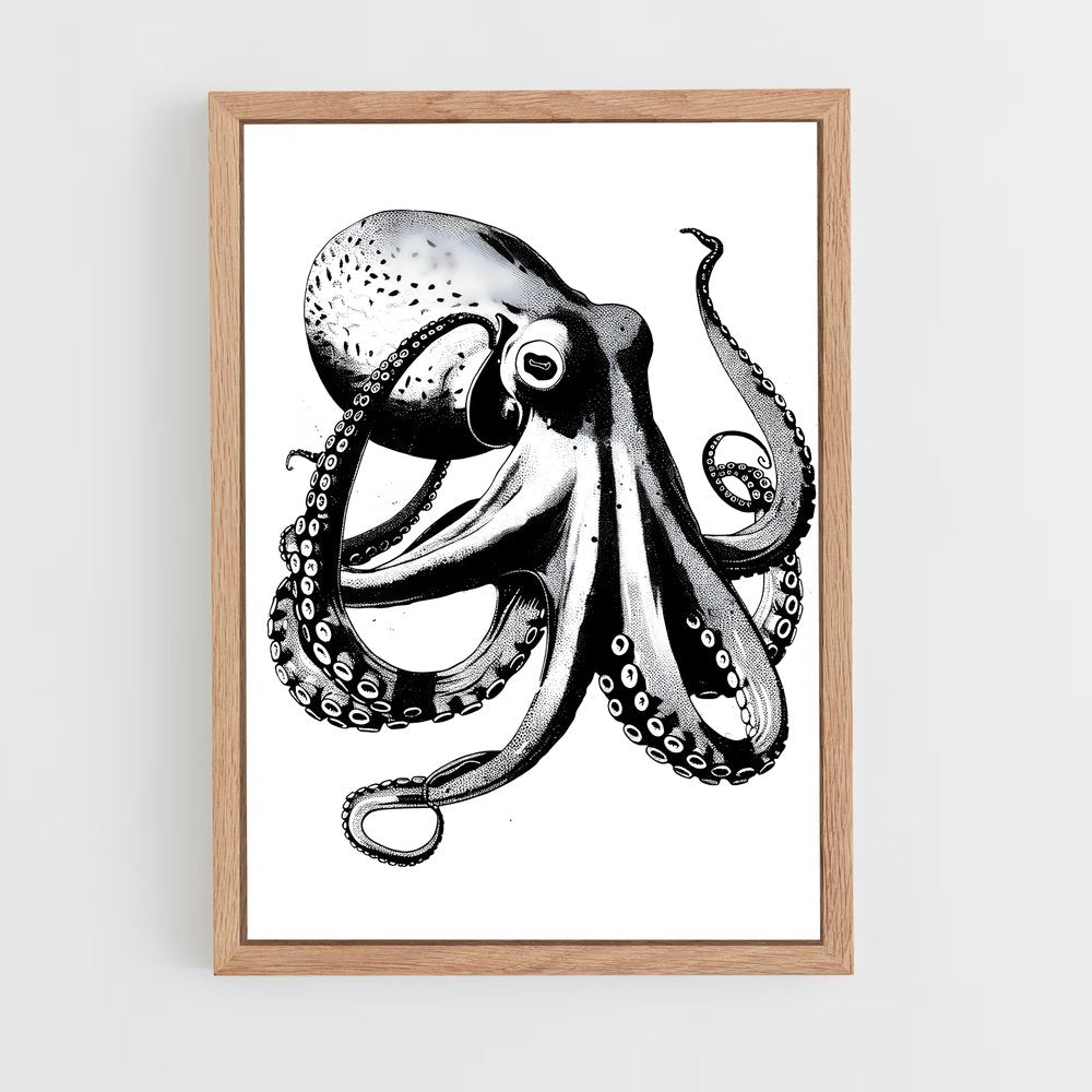 ap-octopus-7 cadre Bois clair
