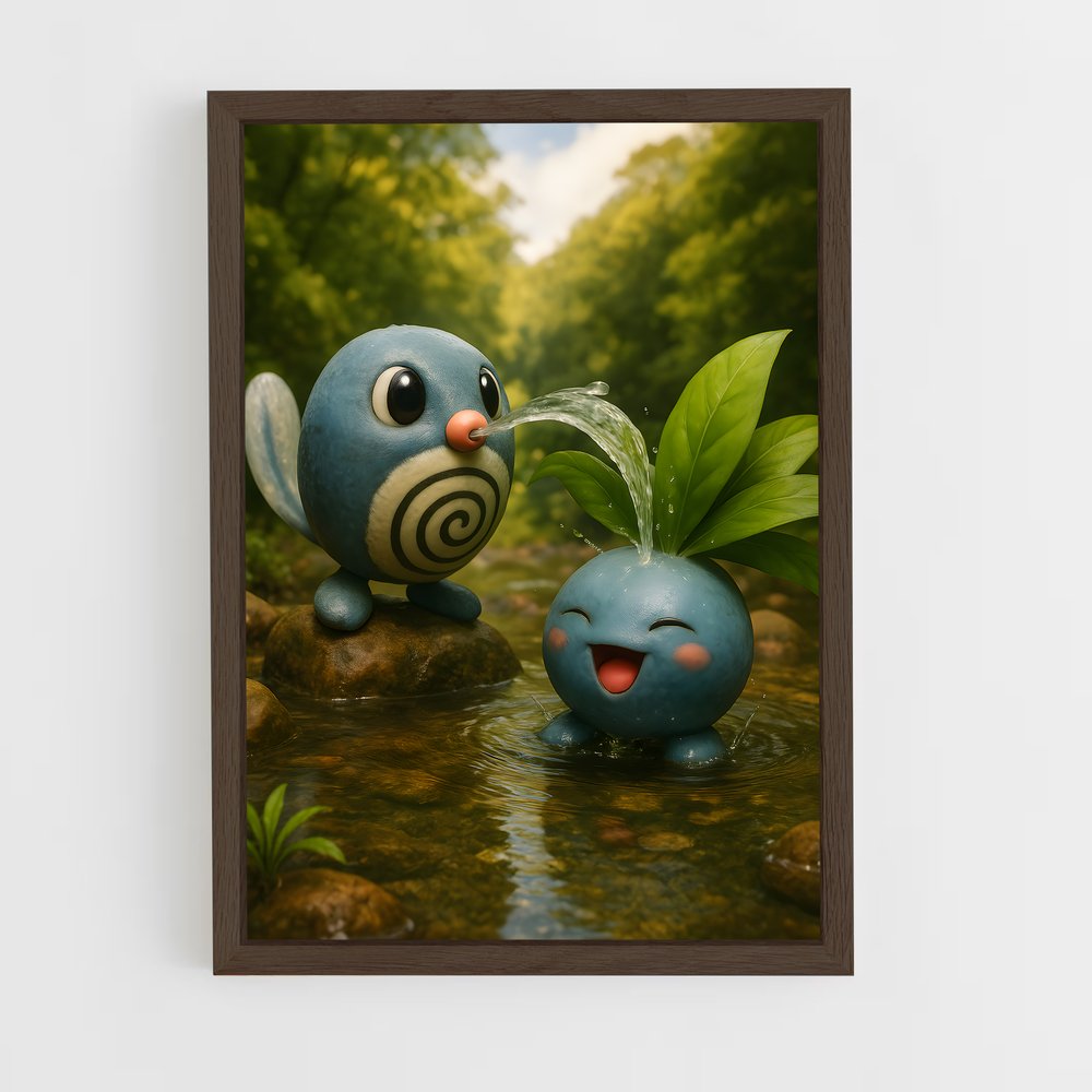 ap-oddish-1 cadre Bois foncé