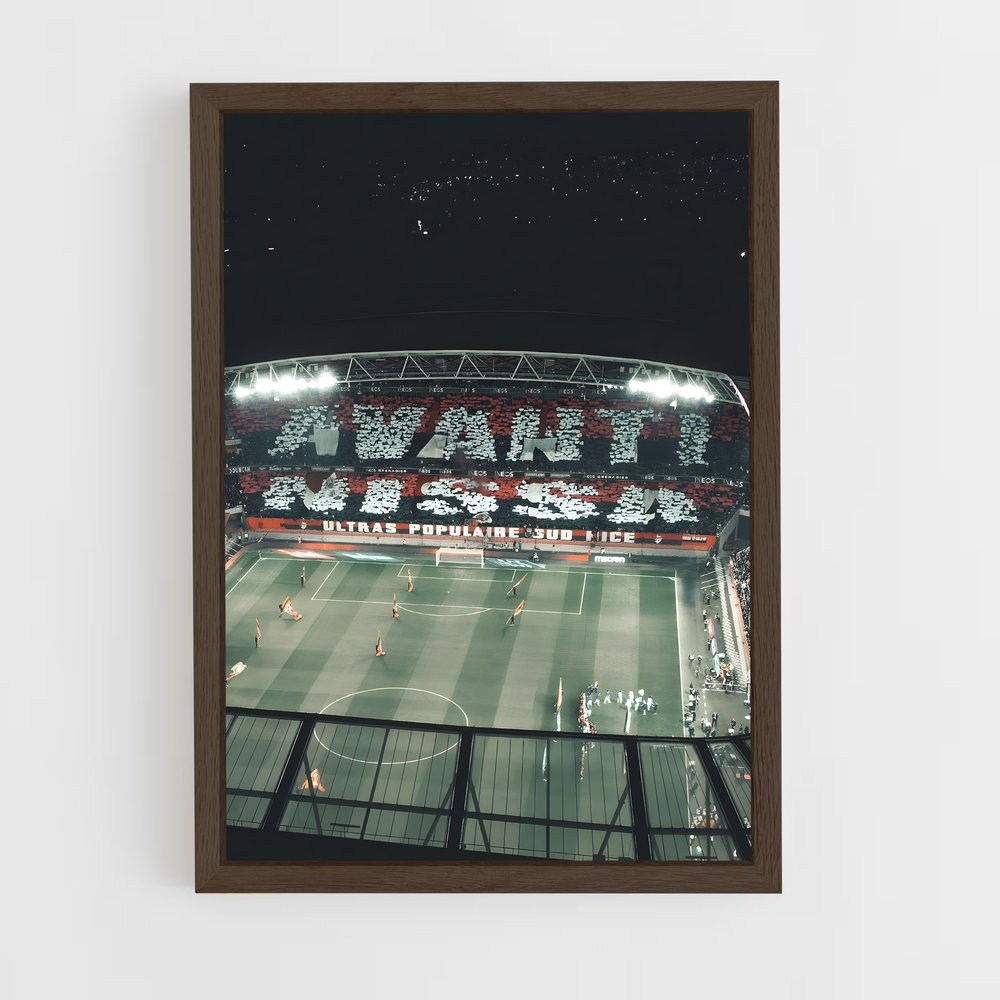 ap-ogc nice-2 cadre Bois foncé