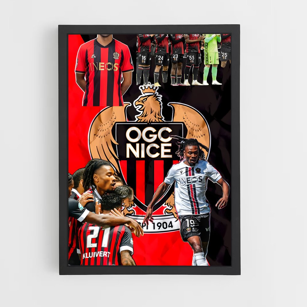 ap-ogc nice-5 cadre Noir