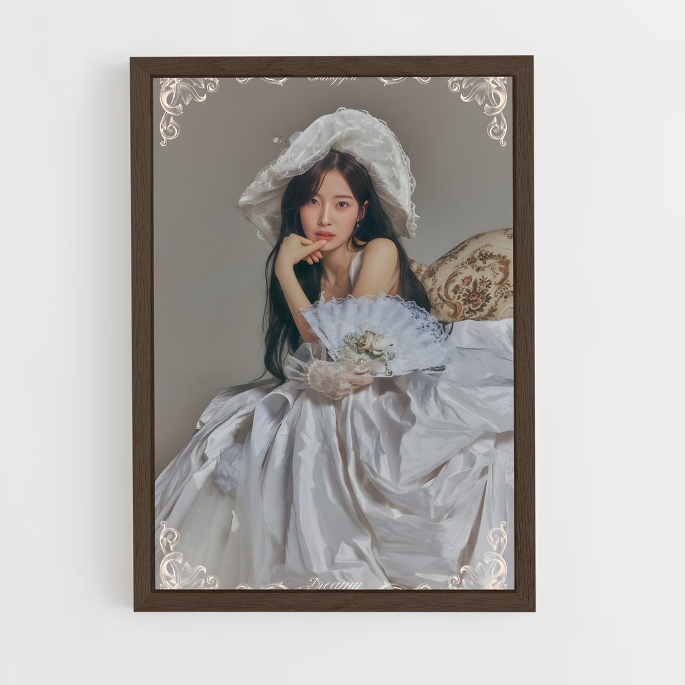 ap-oh my girl-2 cadre Bois foncé