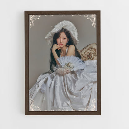 ap-oh my girl-2 cadre Bois foncé