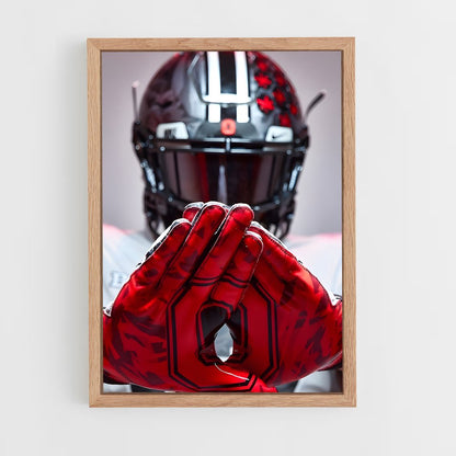 ap-ohio state buckeyes-2 cadre Bois clair