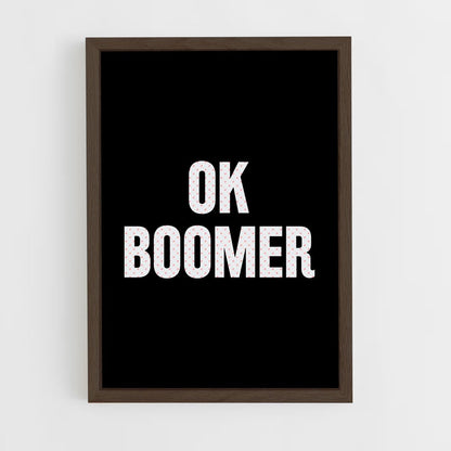 ap-ok boomer-2 cadre Bois foncé