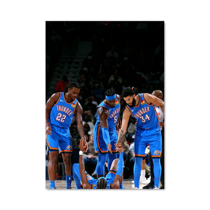 Poster Oklahoma city thunder 60056