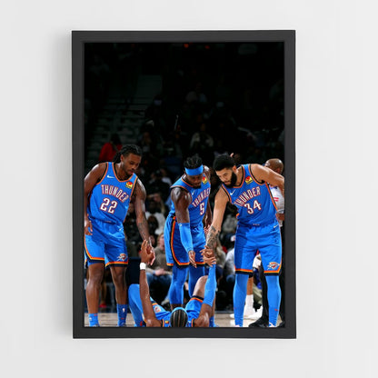 ap-oklahoma city thunder-1 cadre Noir