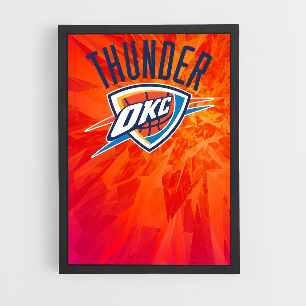 ap-oklahoma city thunder-3 cadre Noir