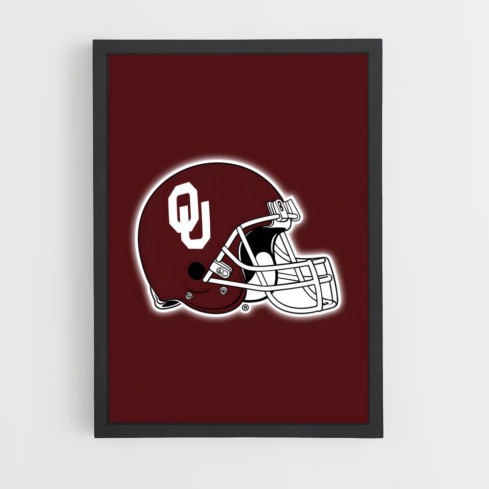 ap-oklahoma sooners-4 cadre Noir