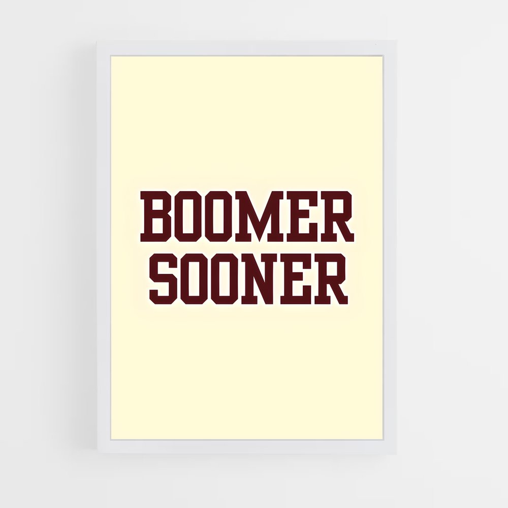 ap-oklahoma sooners-7 cadre Blanc