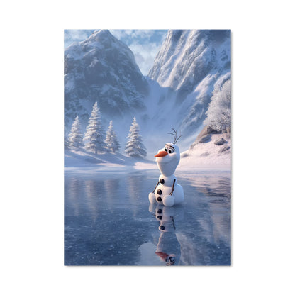 Poster Olaf en Neige
