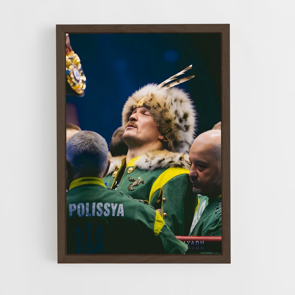 ap-oleksandr usyk-1 cadre Bois foncé