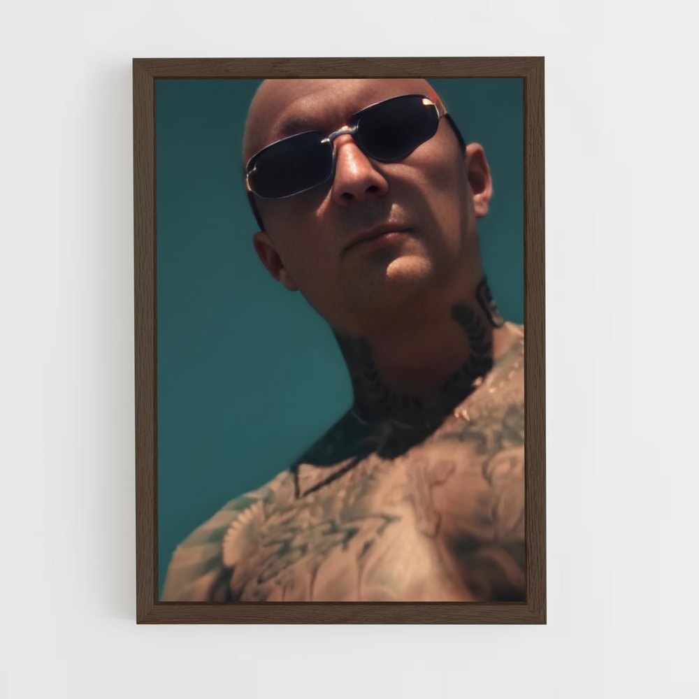 ap-olexesh-3 cadre Bois foncé