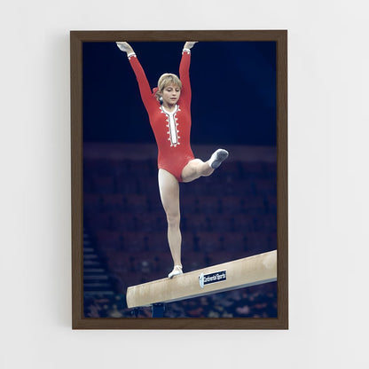 ap-olga korbut-3 cadre Bois foncé