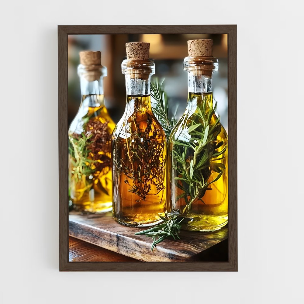 ap-olive oil-1 cadre Bois foncé