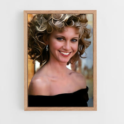 ap-olivia newton-john-7 cadre Bois clair