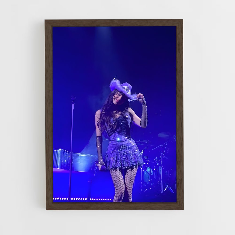 ap-olivia rodrigo-7 cadre Bois foncé